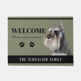 Tapete Doormat do Schnauzer