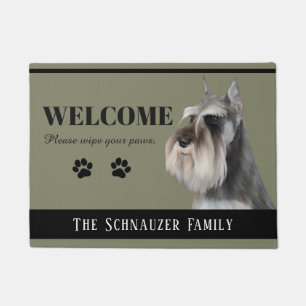 Tapete Doormat do Schnauzer