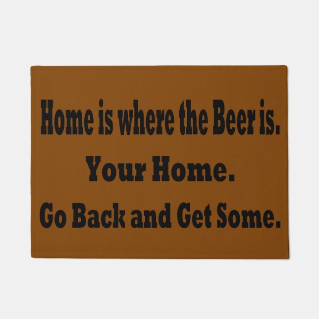 Tapete Doormat. engraçado (Frente)