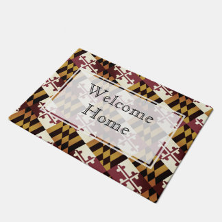 Tapete Doormat Home bem-vindo de Maryland - customizável