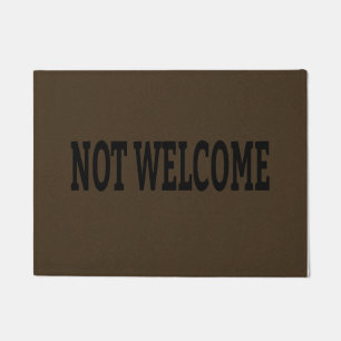 Tapete Doormat nao bem-vindo