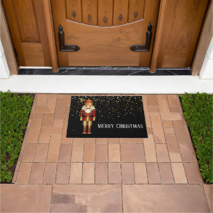 Tapete Doormat-Nutcracker de Natal