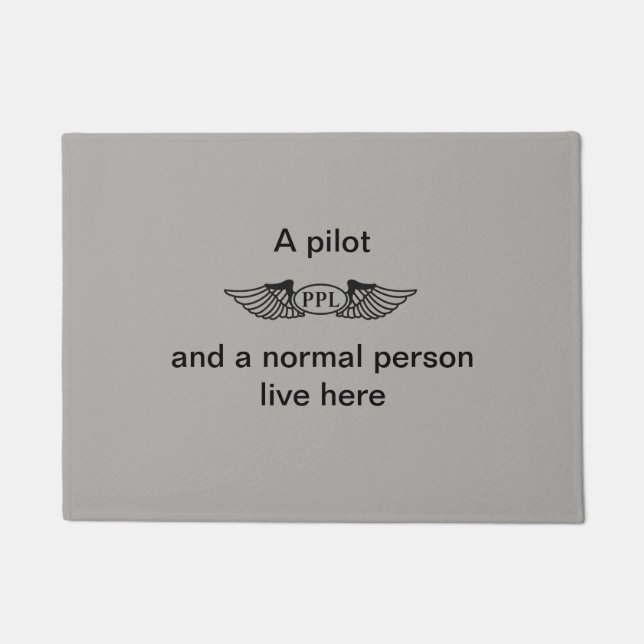 Tapete Doormat piloto (Frente)