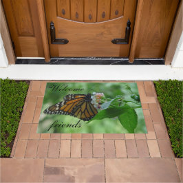 Tapete Doormats da borboleta de monarca
