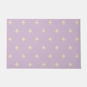 Tapete Dourado Fleur-de-Lis Lilac