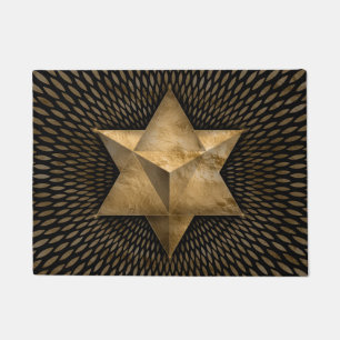 Tapete Dourado Merkabah
