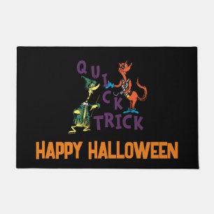 Tapete Dr. Seuss Gráfico de Halloween do Truque Rápido