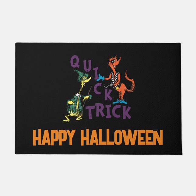 Tapete Dr. Seuss | Gráfico do Quick Trick Halloween (Frente)