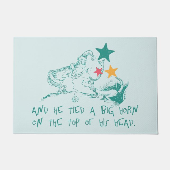 Tapete Dr. Seuss | O Grinch e Max (Frente)