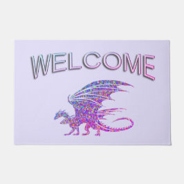 Tapete Dragão Mosaico Incrível