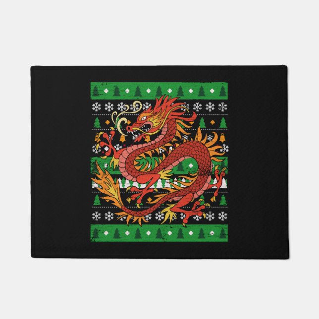 Tapete Dragon Ugly Christmas (Frente)