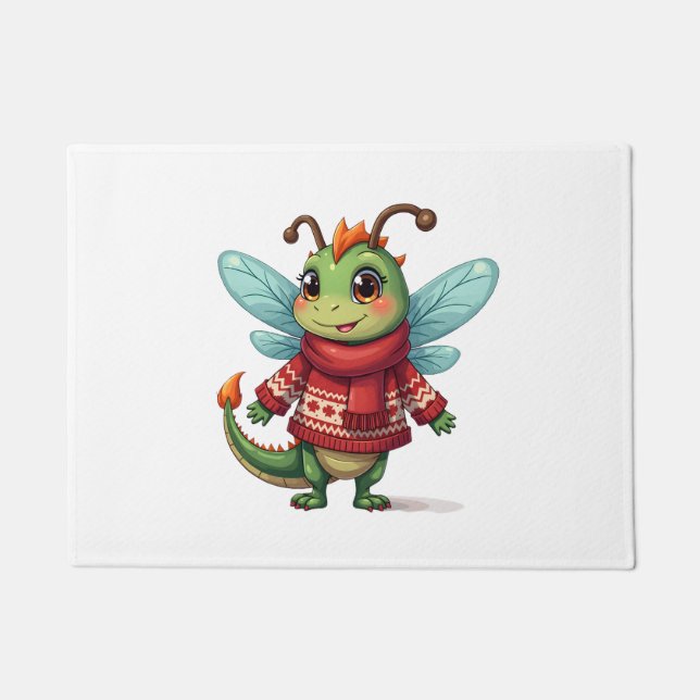 Tapete Dragonfly de Natal (Frente)