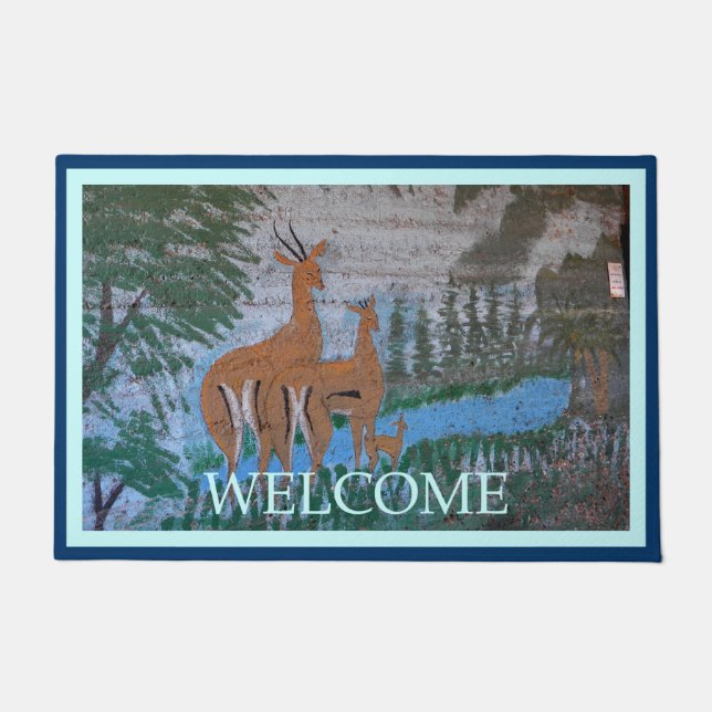 Tapete Druze Street Art - Gazelle (Frente)