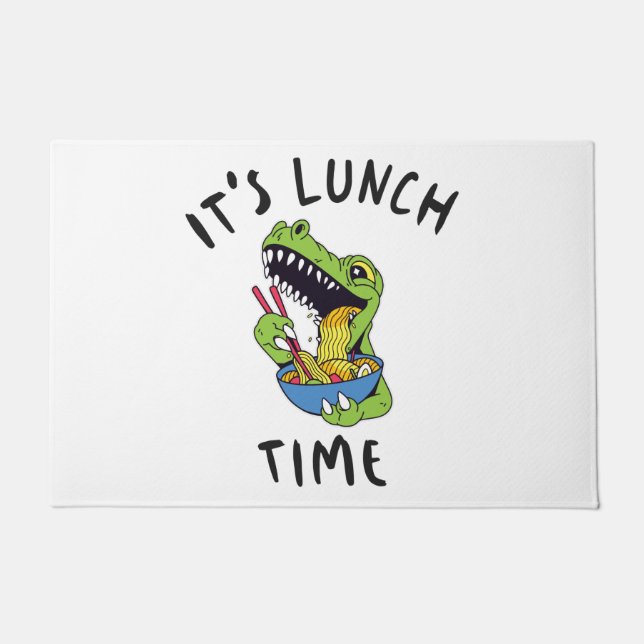 Tapete É hora do almoço (Frente)
