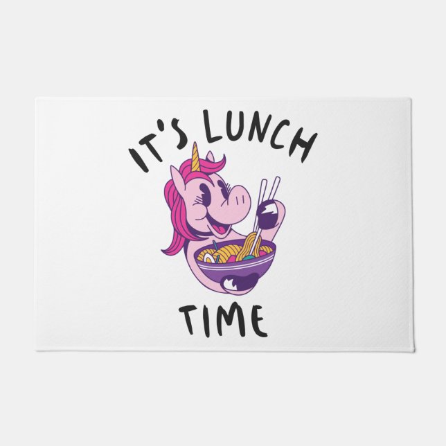 Tapete É hora do almoço (Frente)