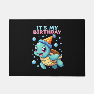Tapete É Meu Aniversário Tartaruga Marinha Fofa Aniversár