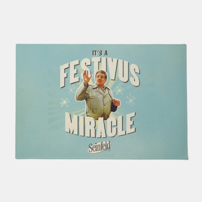 Tapete É um Milagre do Festivus (Frente)