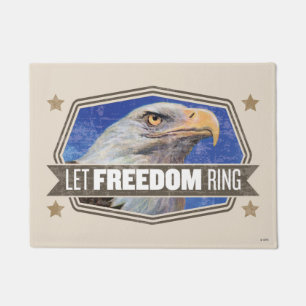 Tapete Eagle-Deixe o anel da liberdade