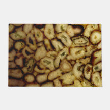 Earthen Green Gold Quartz Agates