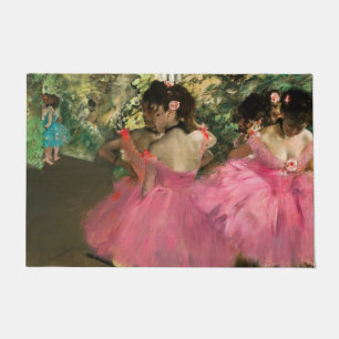 Tapete Edgar Degas - Dançarinos a rosa