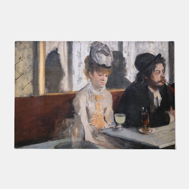 Tapete Edgar Degas - Num Café / A Absinthe (Frente)