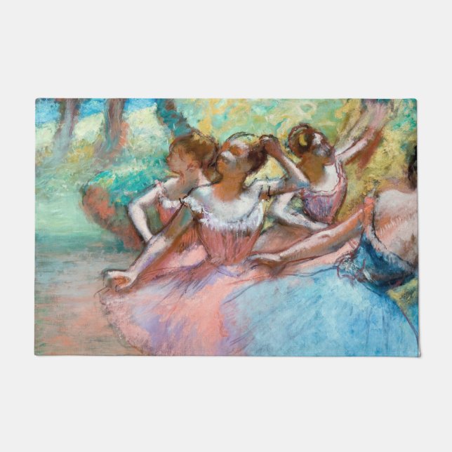 Tapete Edgar Degas - Quatro Ballerinas no Palco (Frente)