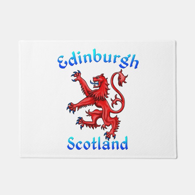 Tapete Edinburgh Scotland Lion Rampant Scottish Flag (Frente)
