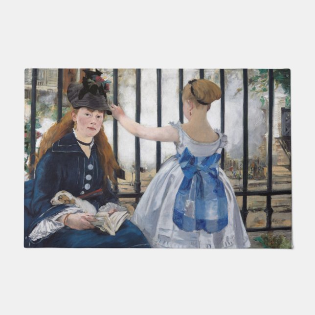 Tapete Edouard Manet - A Via Ferroviária (Frente)