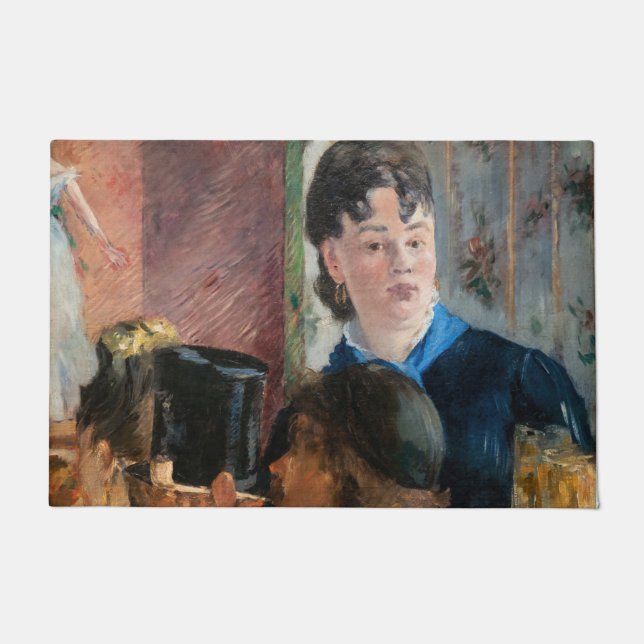 Tapete Edouard Manet - Cerveja Garçonete (Frente)