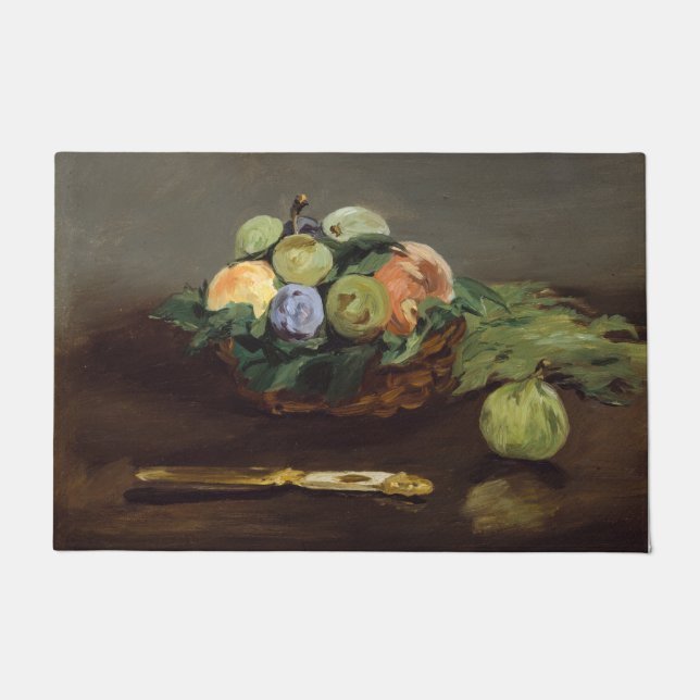 Tapete Edouard Manet - Cesto de Frutas (Frente)