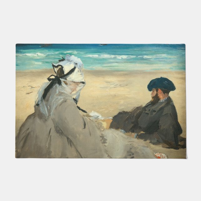 Tapete Edouard Manet - Na Praia (Frente)