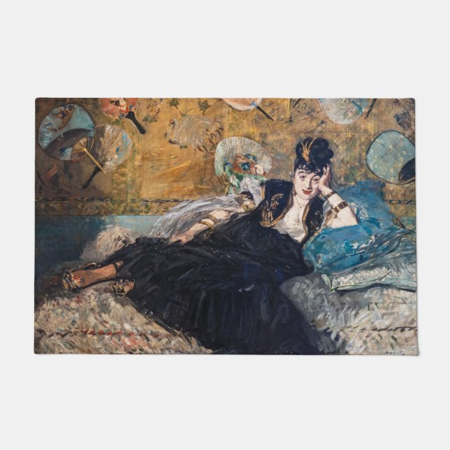 Tapete Edouard Manet - Senhora com Leques (Frente)