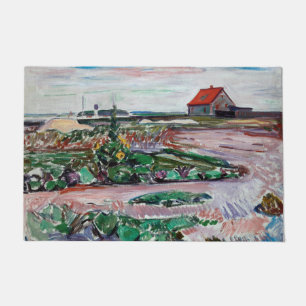 Tapete Edvard Munch - Seashore. Paisagem perto de Lubeck