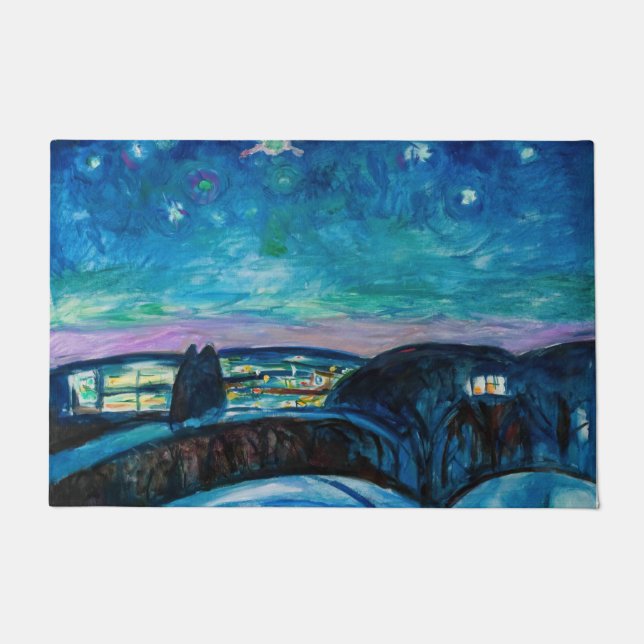 Tapete Edvard Munch - Starry Night 1922 (Frente)