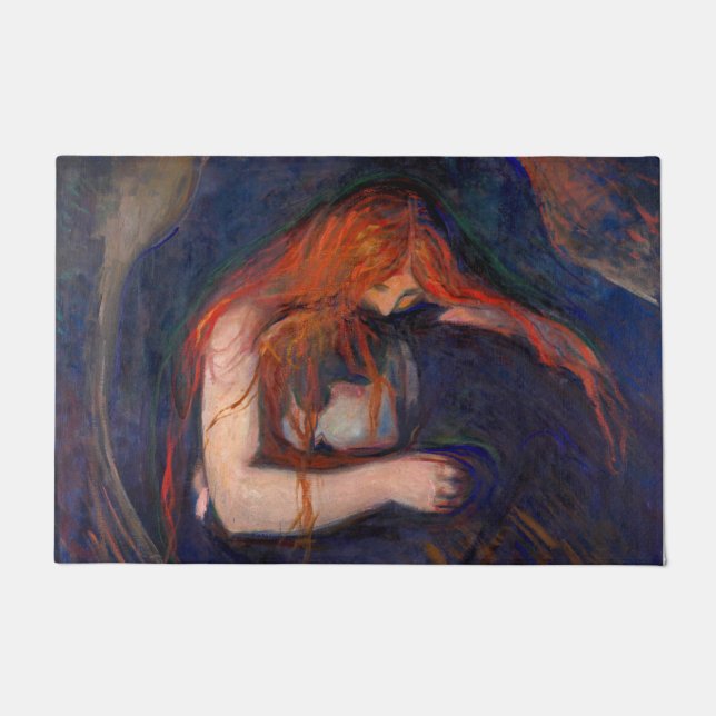 Tapete Edvard Munch - Vampiro / Amor e Dor (Frente)