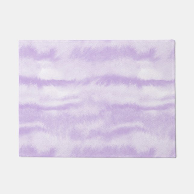 Tapete Efeito de Tinta Lavanda Pastel com Efeito de Aquar (Frente)