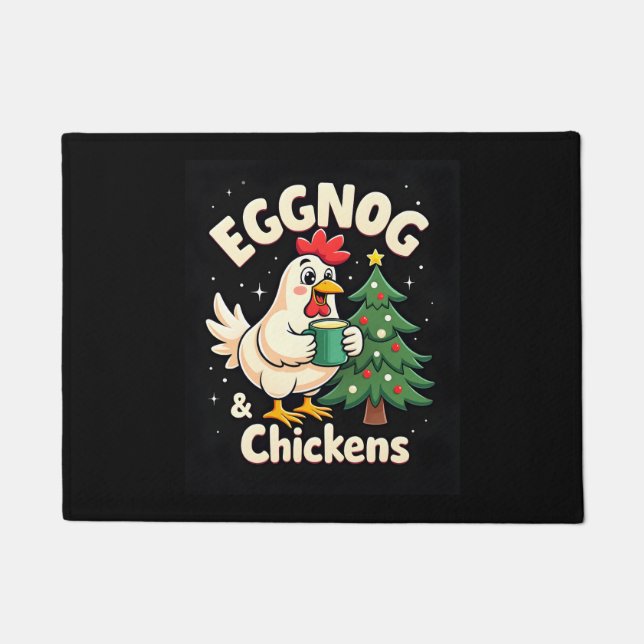 Tapete Eggnog & Chickens (Frente)
