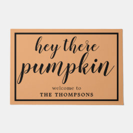 Tapete Ei, Pumpkin Orange Fall Trendy Door Mat