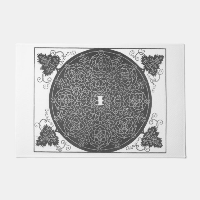 Tapete Elaborate Knot Pattern (por Albrecht Dürer) (Frente)