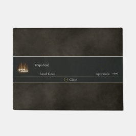 Tapete Elden Ring doormat, "Trap ahead" rated