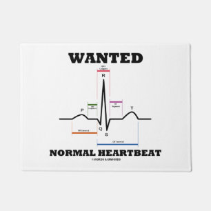 Tapete Electrocardiograma normal querido da pulsação do