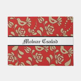 Tapete Elegância Húngara Personalizada Bem-Vindo