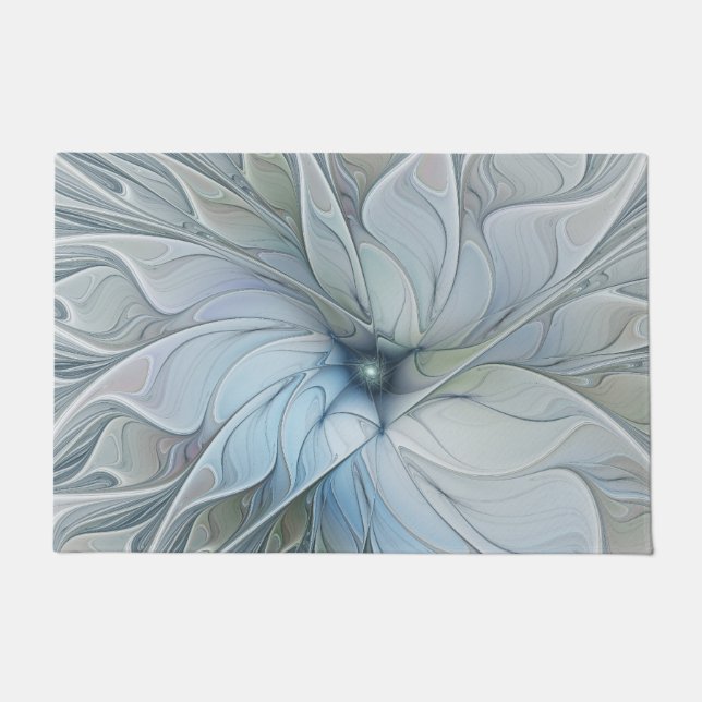Tapete Elegant Beauty Modern Abstract Fractal Art Flower (Frente)