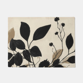 Tapete Elegant Botanical Leaf Area Rug
