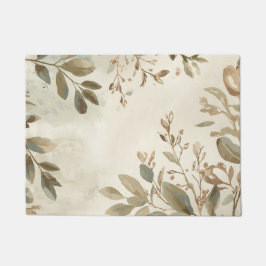 Tapete Elegant Botanical Leaf Area Rug