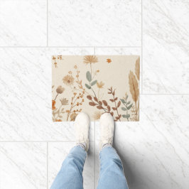 Tapete Elegant Botanical Wildflower Area Rug