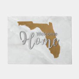 Tapete Elegant Gold Florida State Map Welcome Home