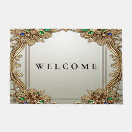 Tapete Elegant Gold Ornate Doormat