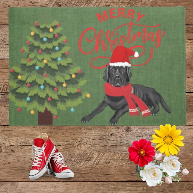 Tapete Elegant practical colors beautiful black labrador (Criador carregado)