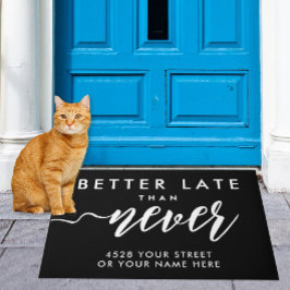 Tapete Elegante Engraçado Boas-vindas Black White Handwri